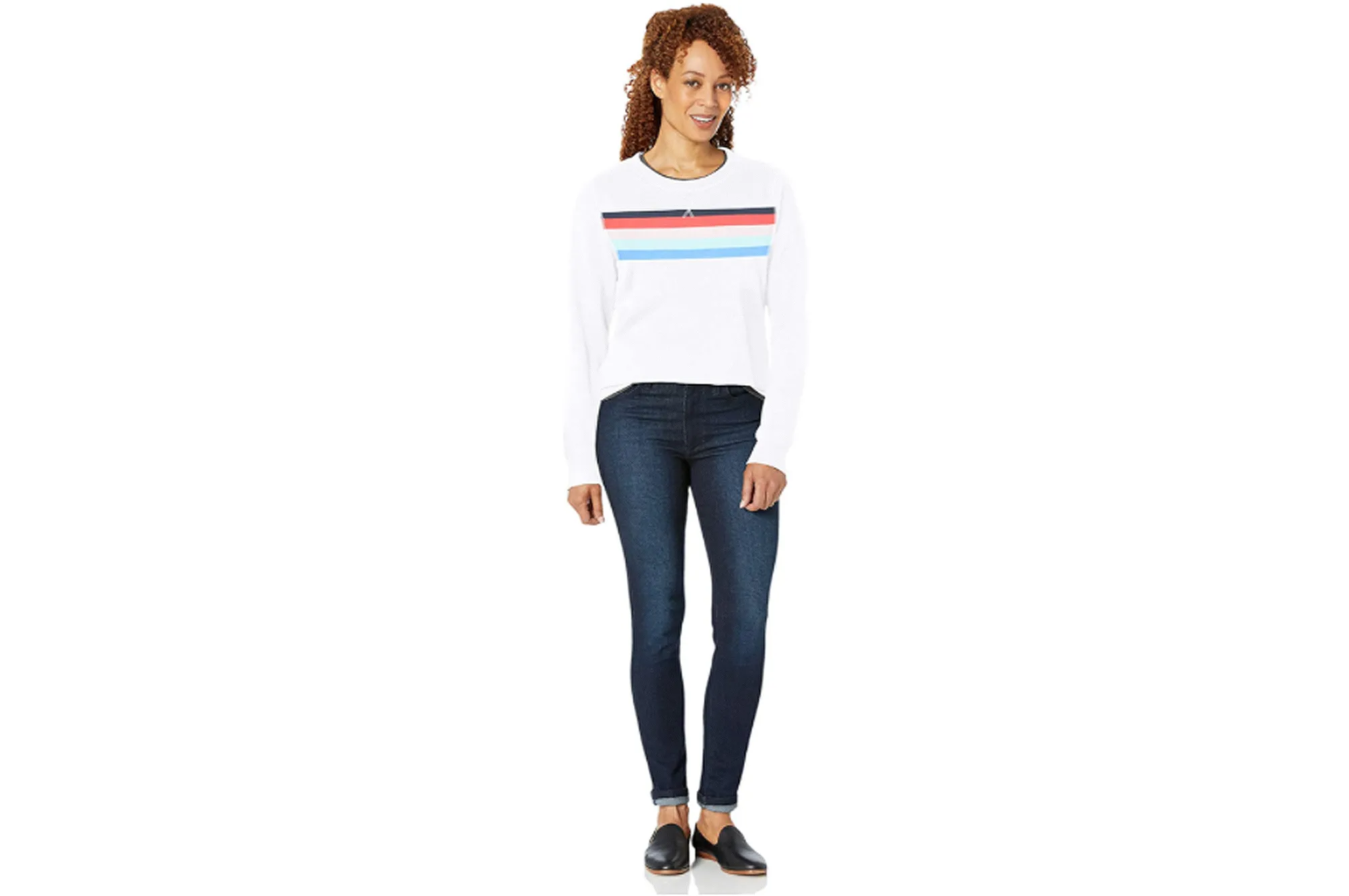 Amazon Essentials Women's French Terry Fleece Crewneck Sweatshirt