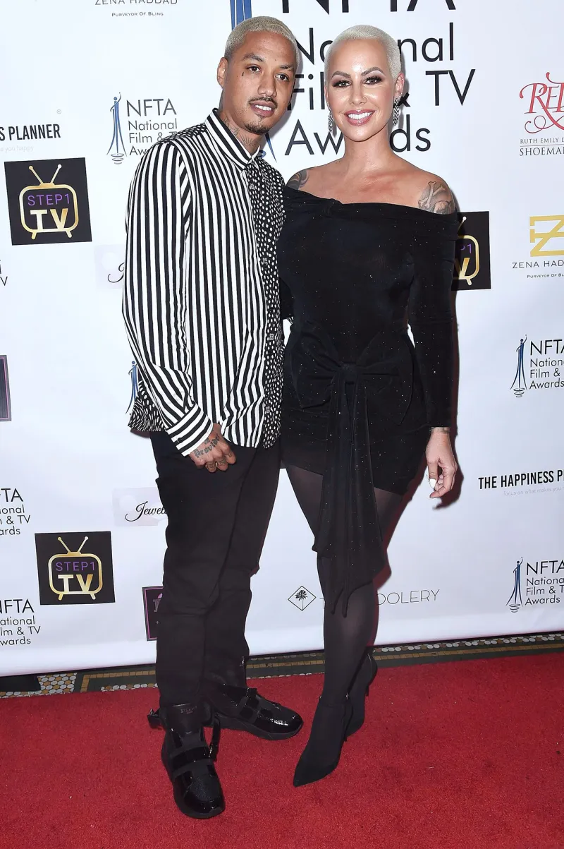 Amber Rose Marries Music Executive Boyfriend Alexander Edwards