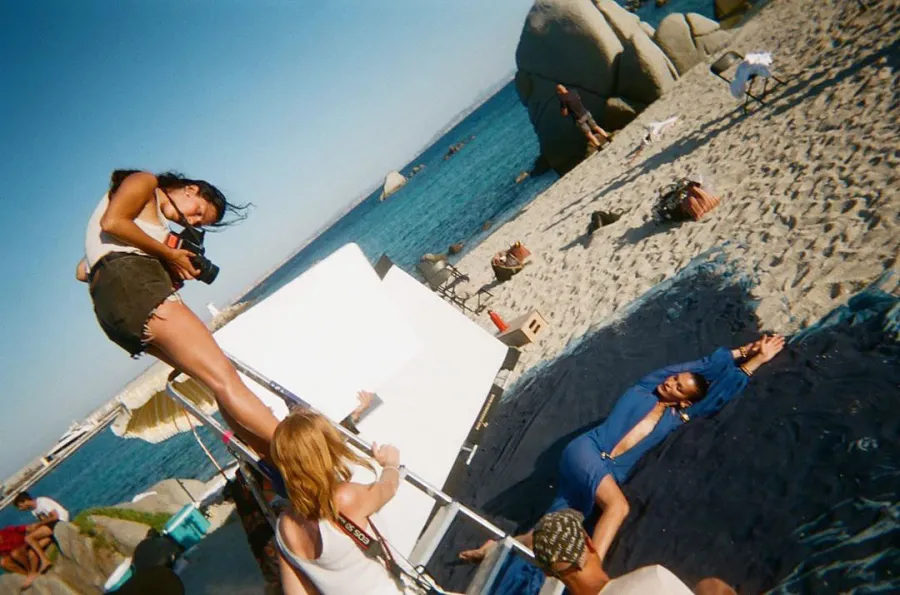 Bella Hadid Shares Sexy BTS Pics From Her Valentino Shoot