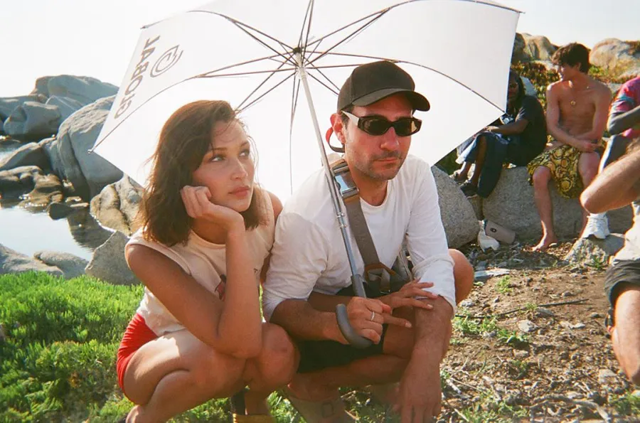 Bella Hadid Shares Sexy BTS Pics From Her Valentino Shoot