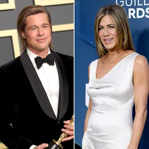 Brad Pitt and Jennifer Aniston Reunite Virtually for Fast Times Fundraiser p