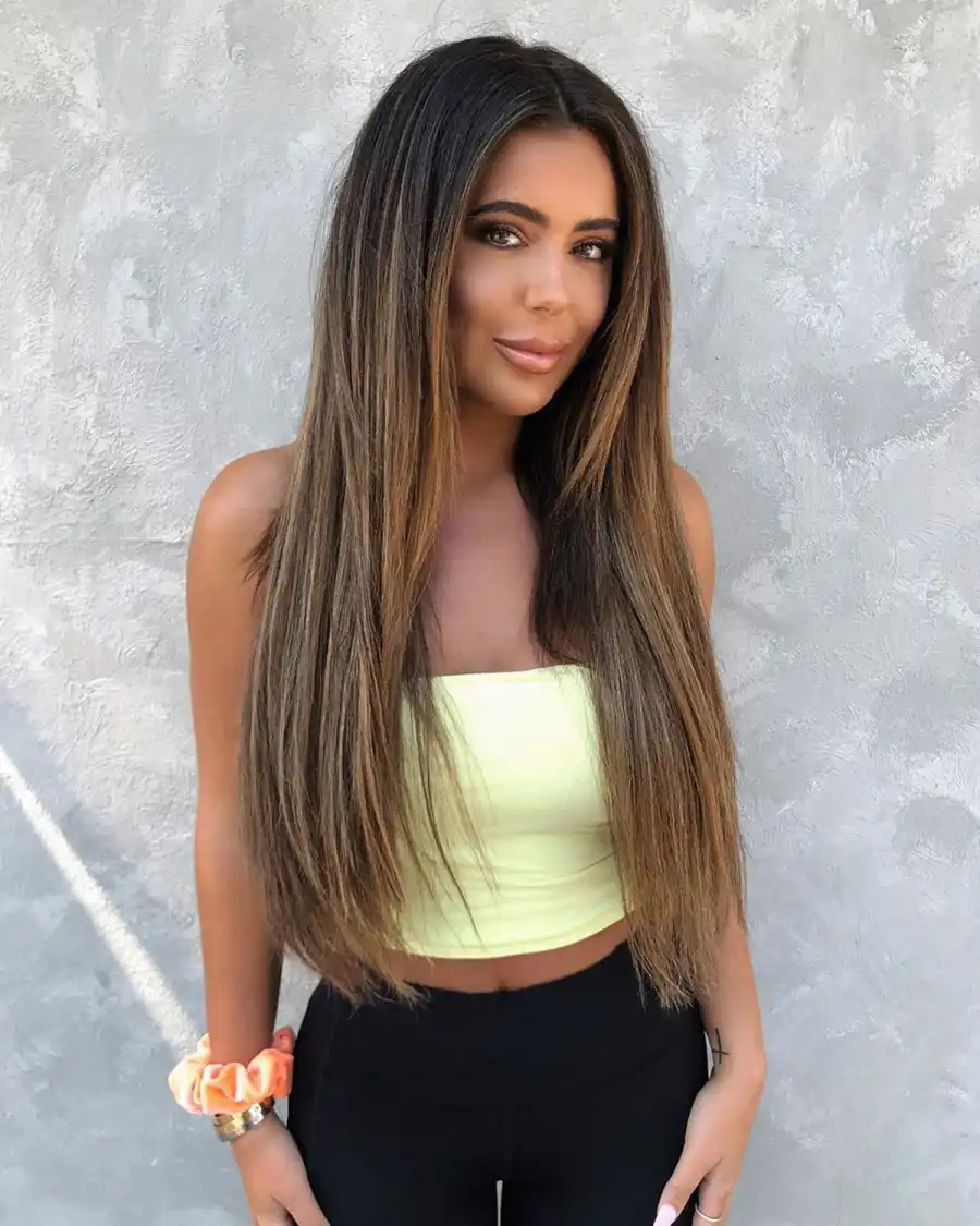 Brielle Biermann Debuts Darker Stands and She Looks Totally Different