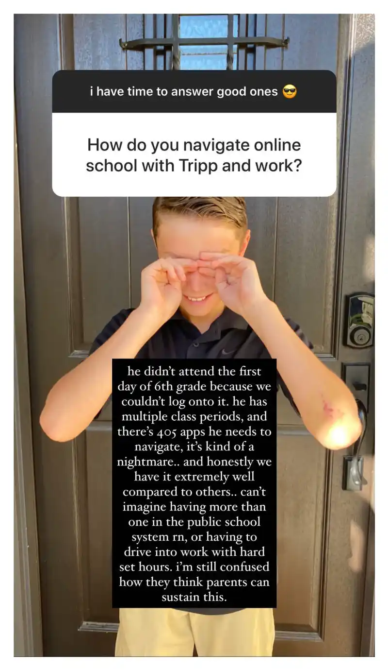 Bristol Palin Tripp Johnston Back-to-School