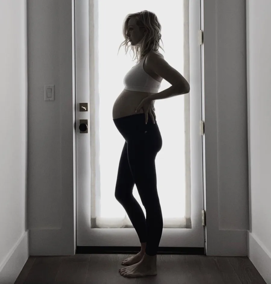 Candice King baby bump