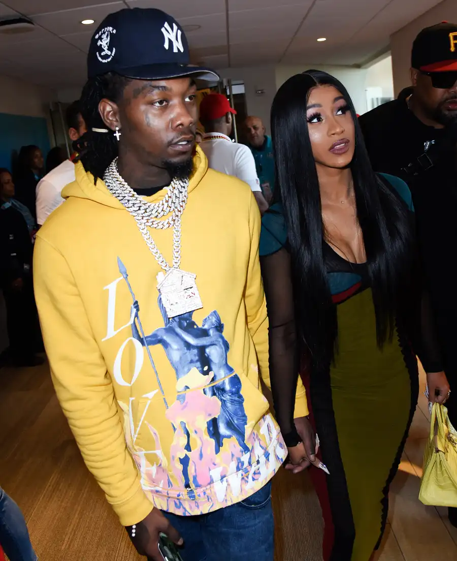 Cardi B defends Offset