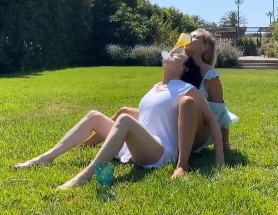 Celebrities Try the Viral TikTok Wine Challenge: See Their Hilarious Attempts