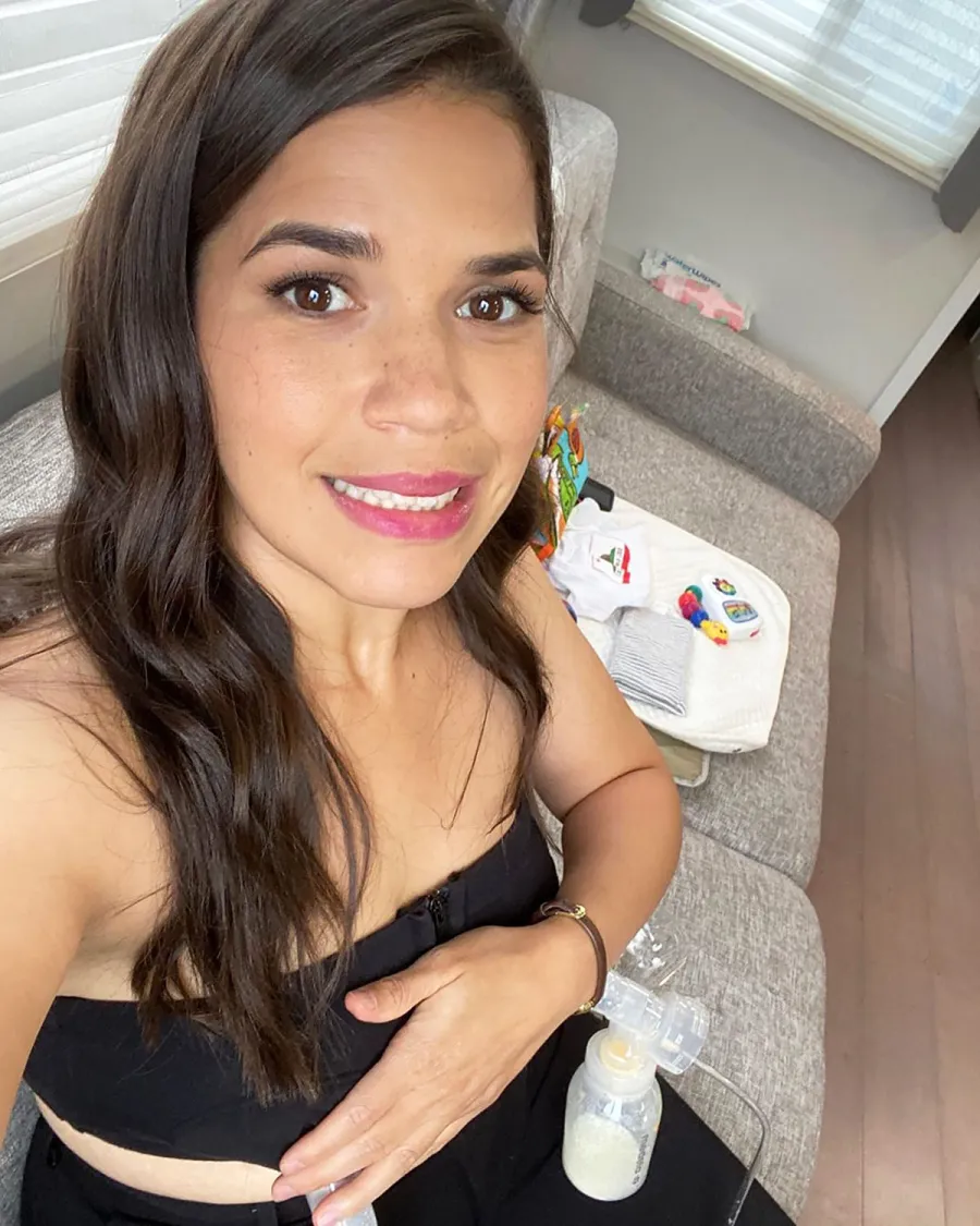 America Ferrera and More Celeb Moms Pumping Breast Milk