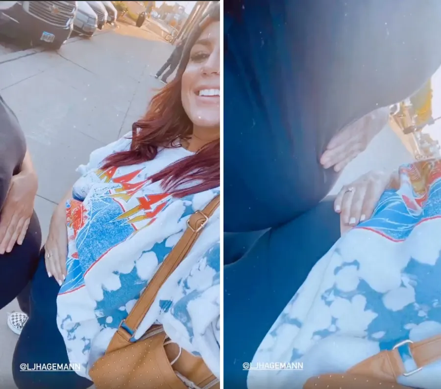 Chelsea Houska baby bump