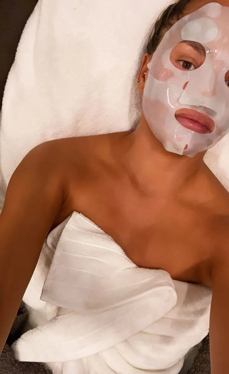 Chrissy Teigen Shares Her Facial Routine