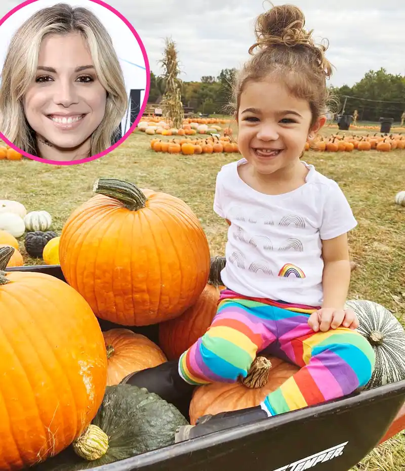 Christina Perri Parents Visit Pumpkin Patches With Kids