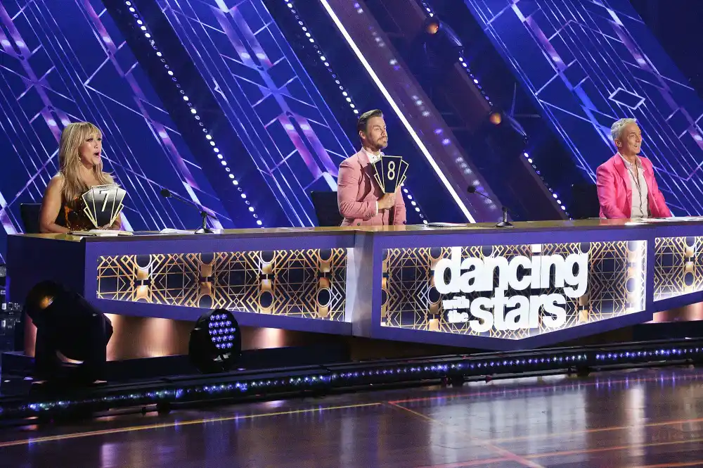 Carrie Ann Inaba Derek Hough and Bruno Tonioli on Dancing With the Stars Dancing With the Stars Judge Derek Hough Plans to Dance a Number During Season 29