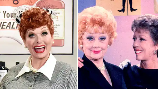 Debra Messing Carol Burnett More Pay Tribute Lucille Ball