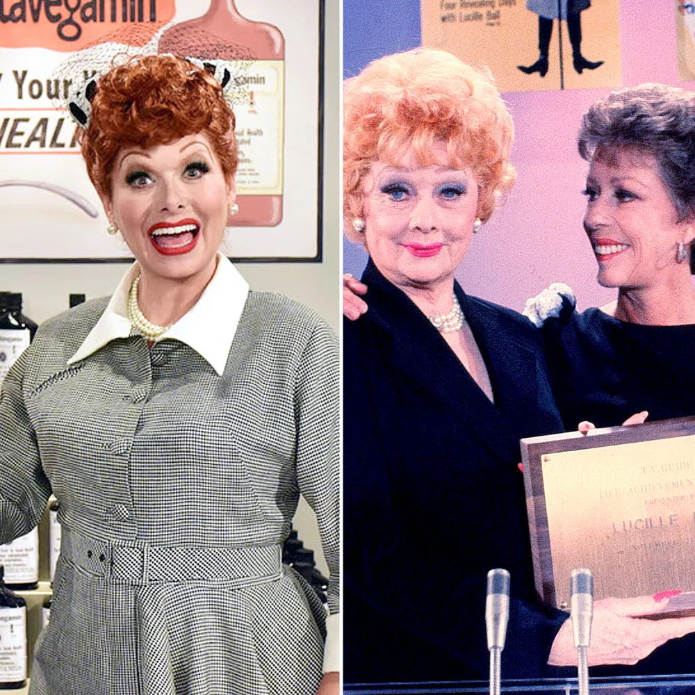 Debra Messing Carol Burnett More Pay Tribute Lucille Ball
