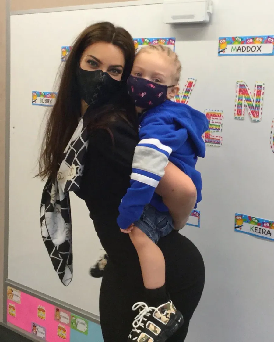 Sophie Brussaux Drake Shares 2-Year-Old Son Adonis Back-to-School