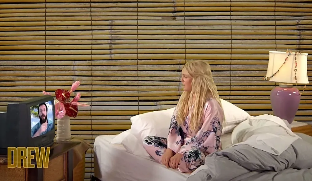 Drew Barrymore Reunites With Charlies Angels Adam Sandler Talk Show