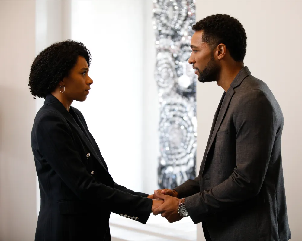 Ellen Pompeo Teases New Favorite Couple Grey's Anatomy Kelly McCreary Anthony Hill