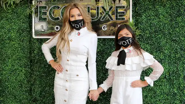 Farrah Abraham Daughter Sophia Wore Matching Face Masks LA