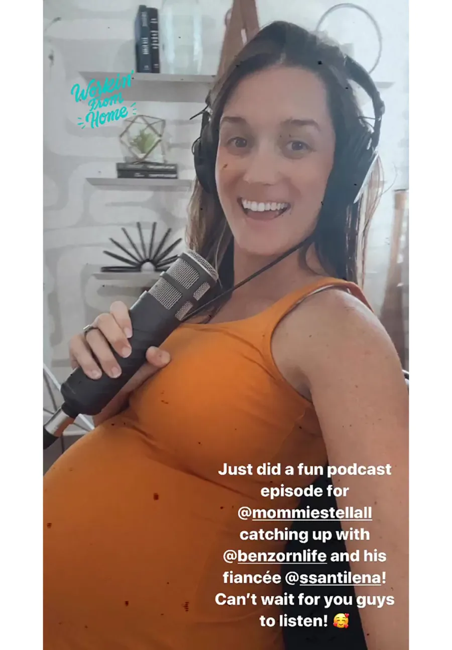 Working Mom! See Pregnant Jade Roper's Baby Bump Pics Ahead of 3rd Child