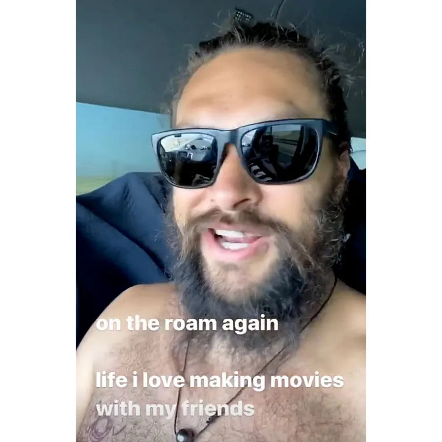 Jason Momoa Went Shirtless After His Car Broke Down Desert