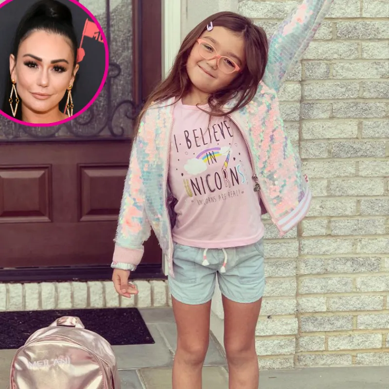 Jenni JWoww Farleys Daughter More Celeb Kids Back-to-School Pics p