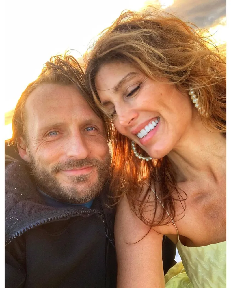 Jennifer Esposito and Jesper Vesterstrøm wedding