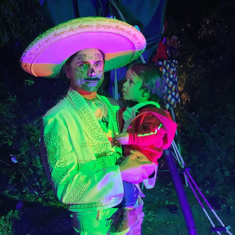 John Stamos and Son Hauntoween