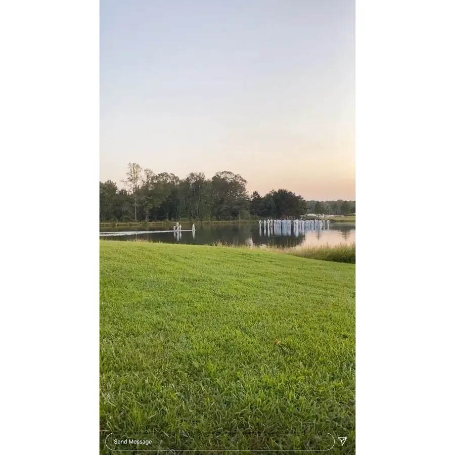 Kanye West Walks on Water With North and Saint During Sunday Service