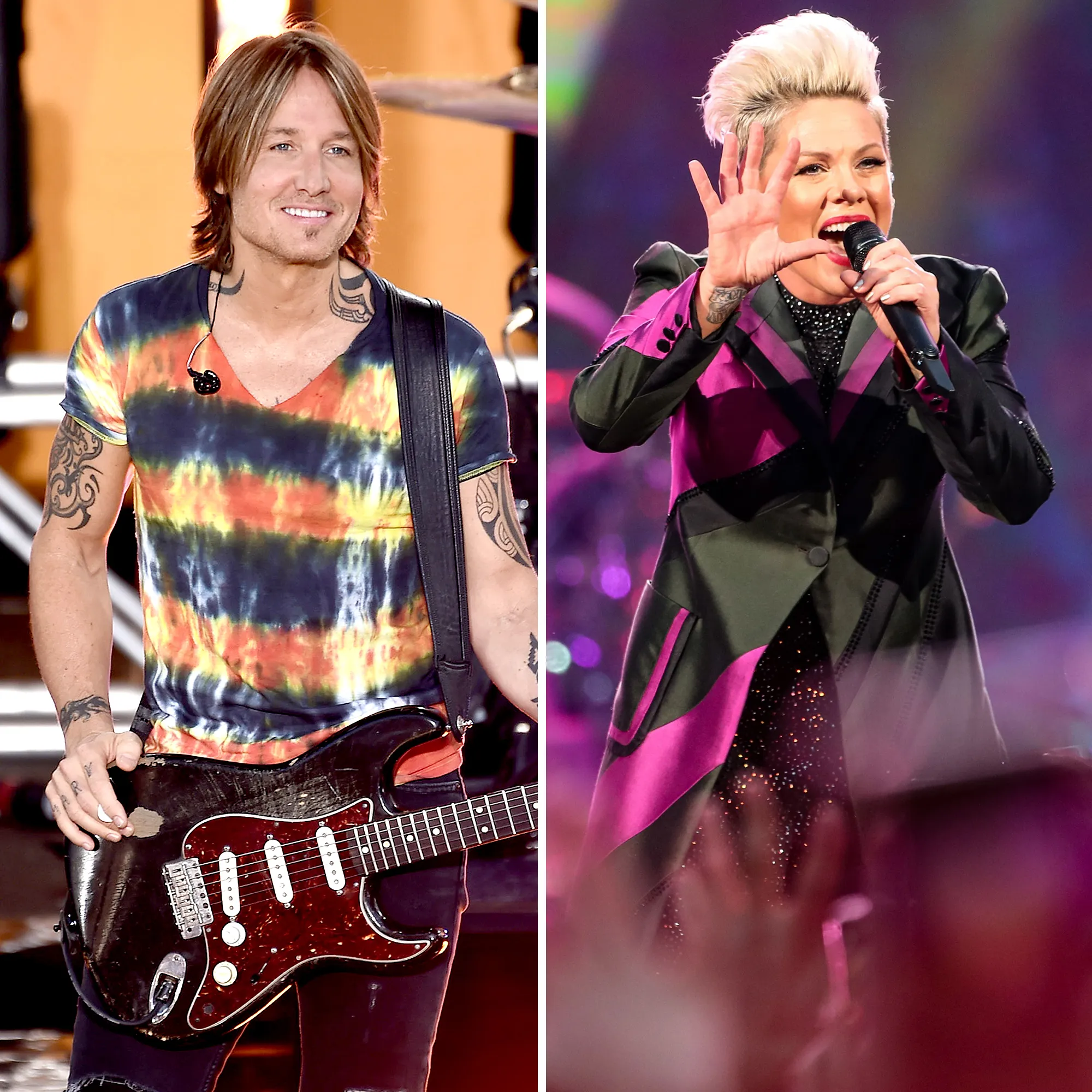 Keith Urban and Pink Perform Their New Song One Too Many at ACM Awards 2020