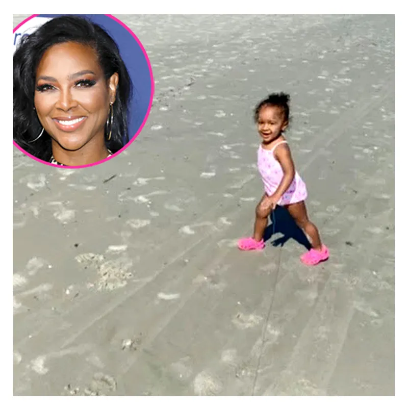 Kenya Moore Celeb Families Hitting Beach Summer 2020
