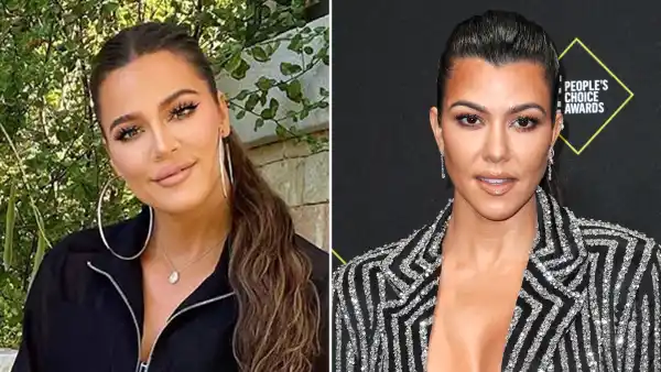 Khloe Kardashian Responds After Fan Confuses Her for Sister Kourtney Kardashian