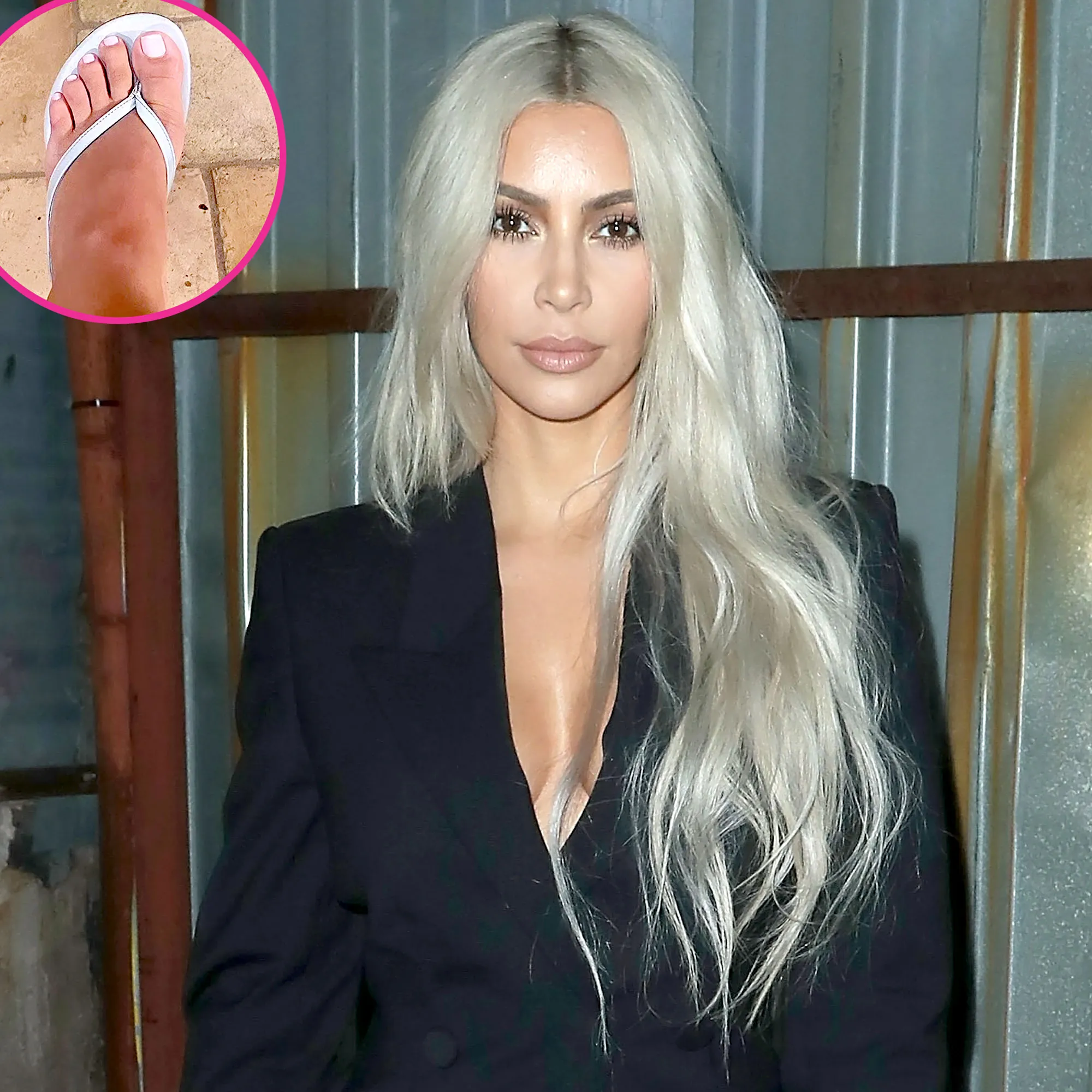 Kim Kardashian Reacts Fan Theory That She Has 6 Toes