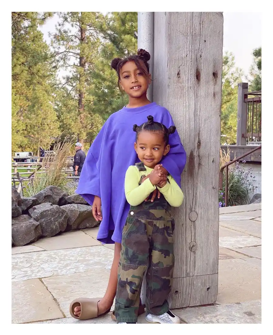 Kim Kardashian Shares Photo of 4 Kids With Husband Kanye West family