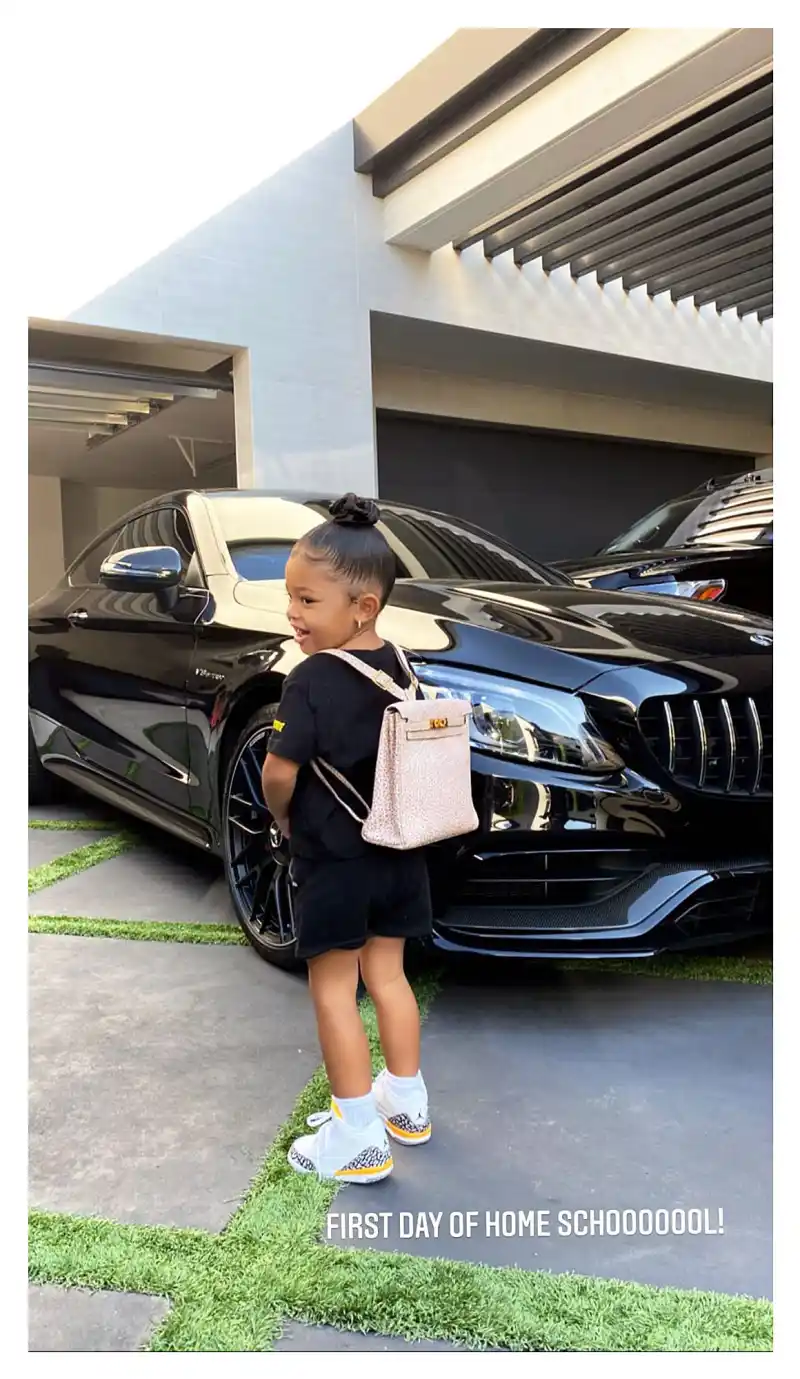 Kylie Jenner Stormi Webster Back To School