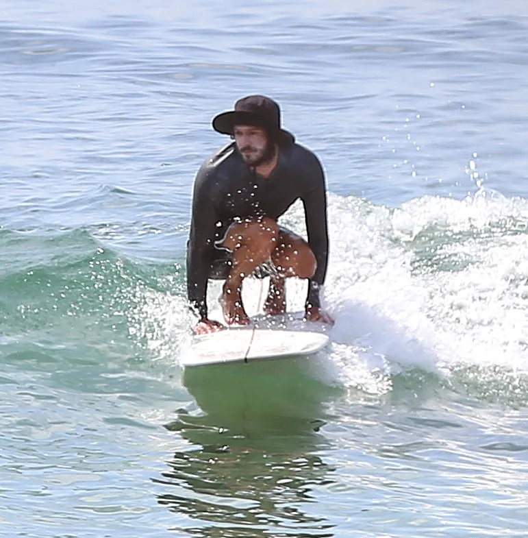 Leighton Meester Surfs With Husband Adam Brody After Giving Birth to 2nd Child