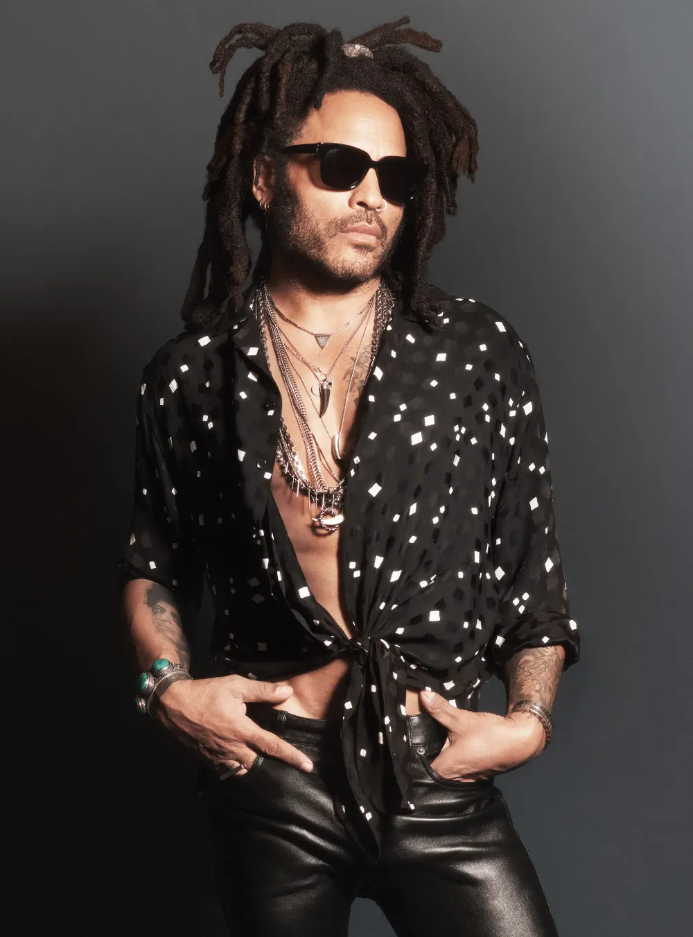 Lenny Kravitz Is the Newest Face of YSL &mdash; and the Stars Can't Get Enough