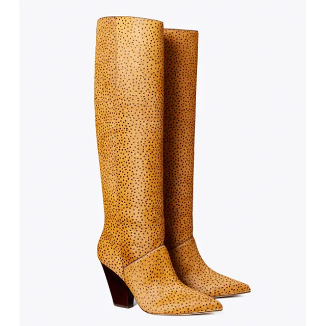 Lila Calf Hair Knee Boot