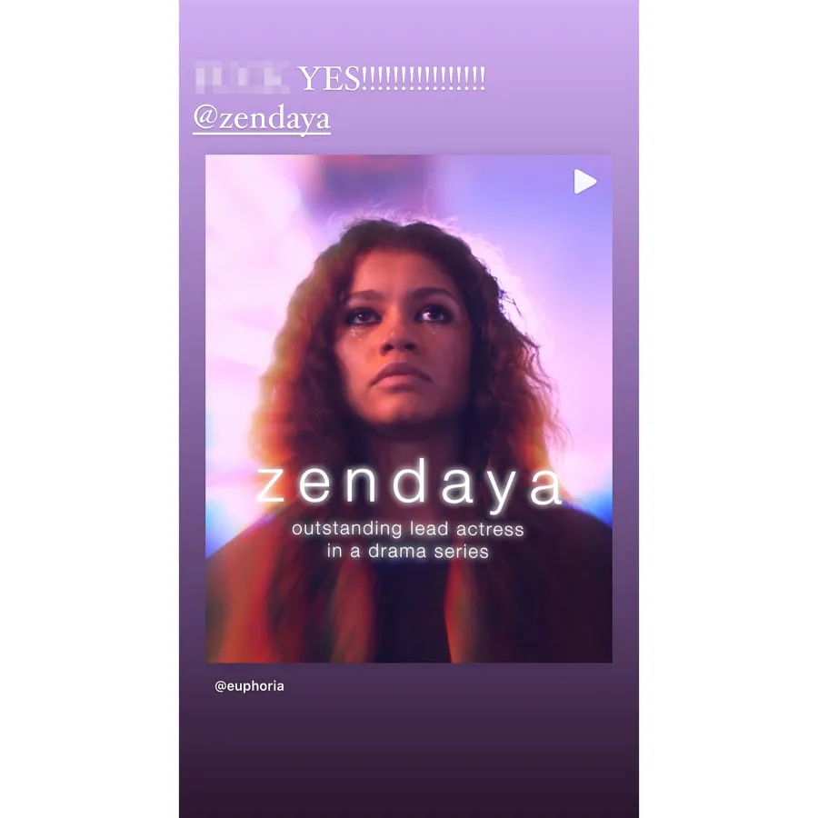 Maude Apatow Zendaya Costars Go Wild Over Her Euphoria Win