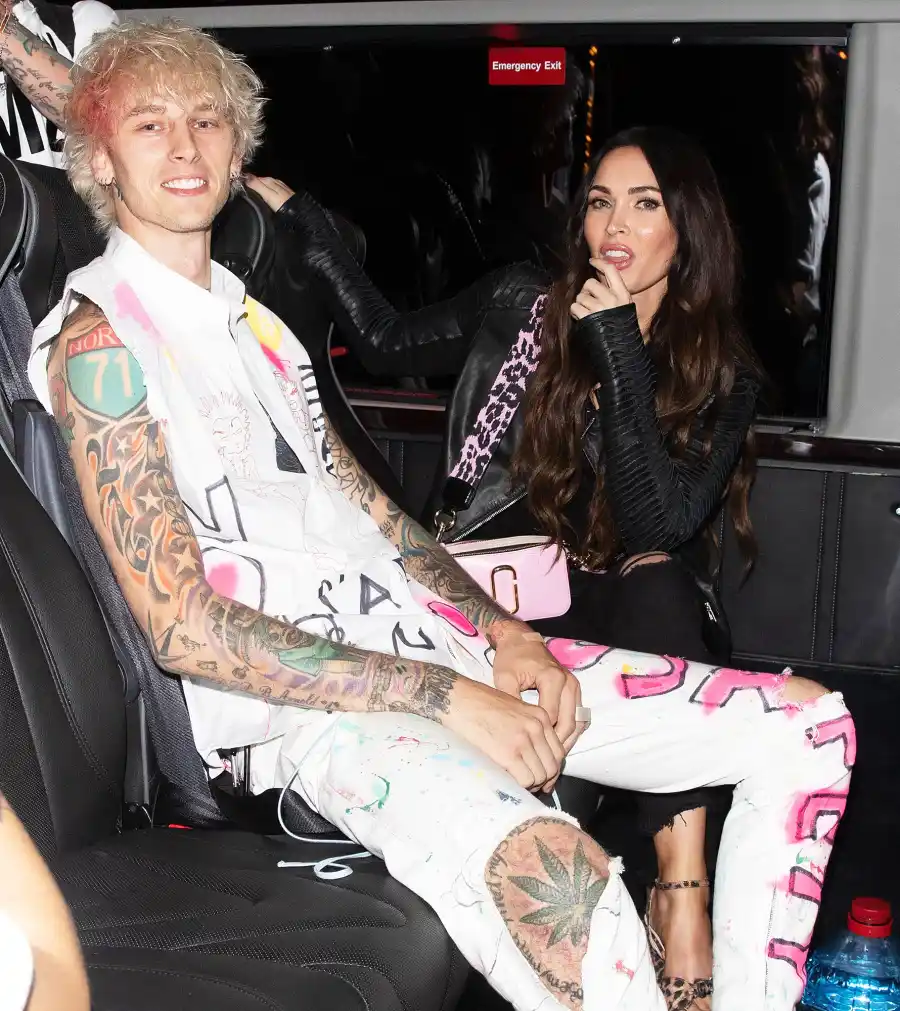 Megan Fox and Machine Gun Kelly Celebrate His Album Release
