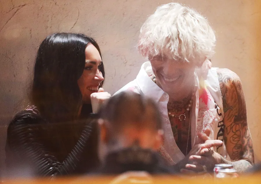 Megan Fox and Machine Gun Kelly Celebrate His Album Release