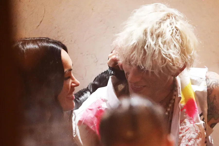 Megan Fox and Machine Gun Kelly Celebrate His Album Release