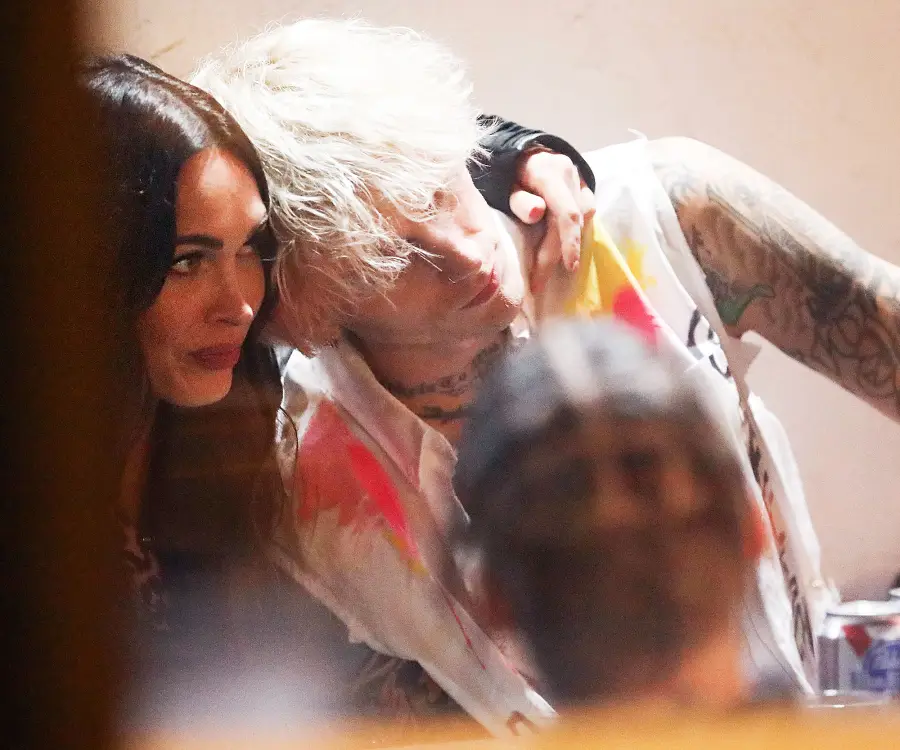 Megan Fox and Machine Gun Kelly Celebrate His Album Release