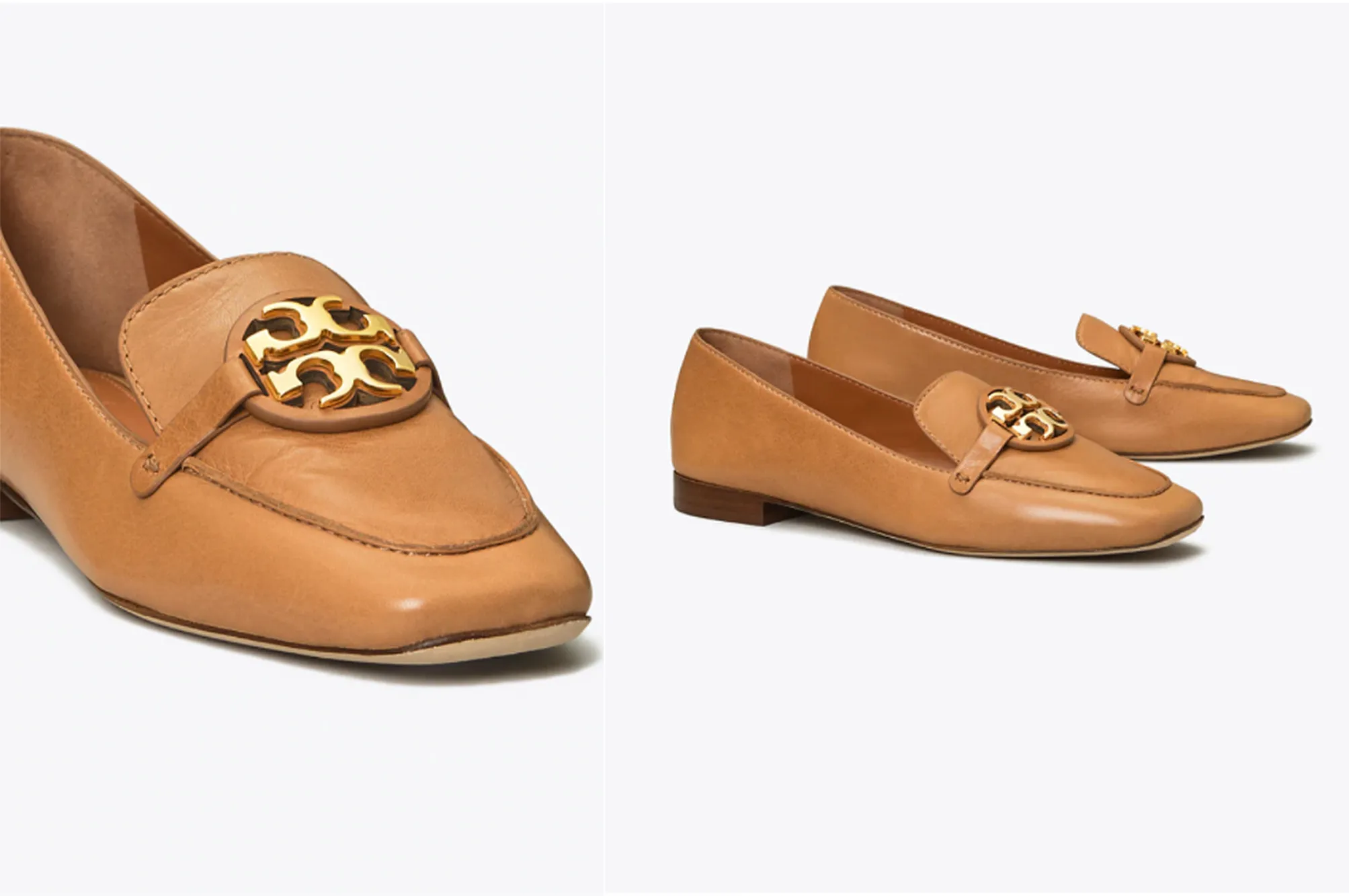 Miller Metal-Logo Loafer, Leather