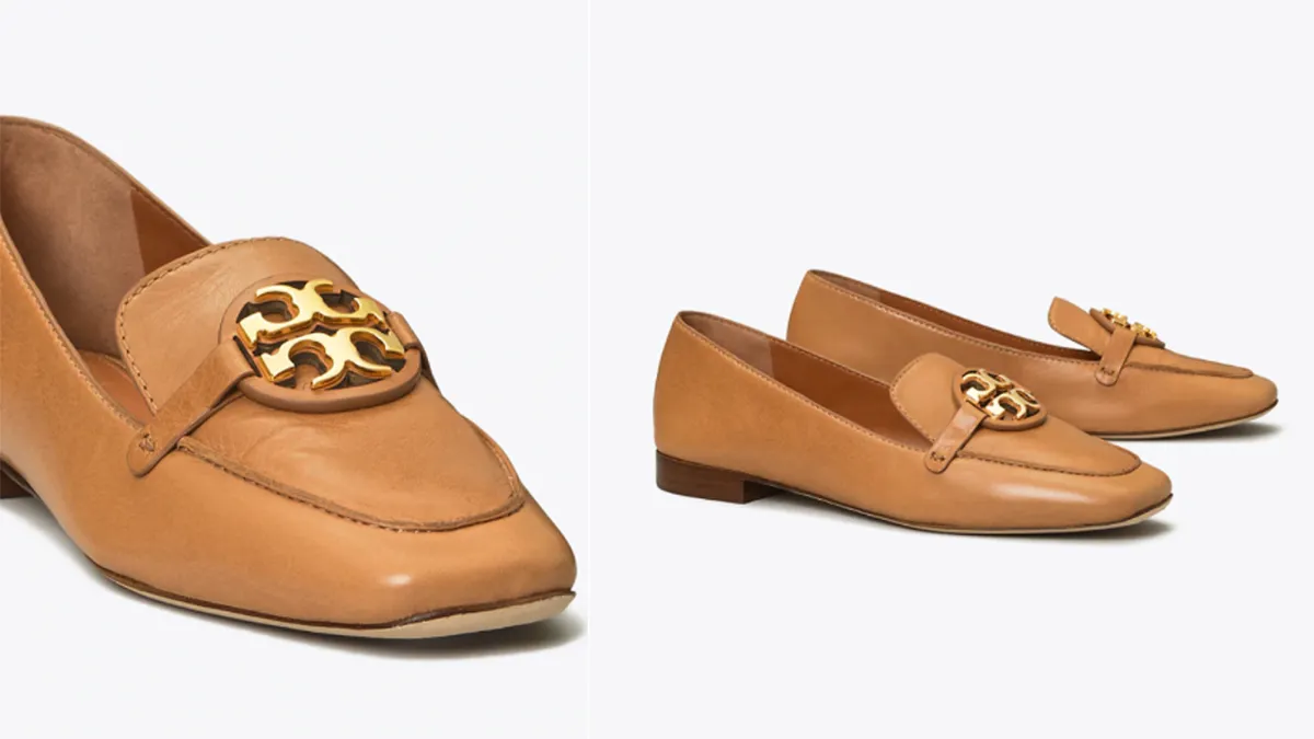 Miller Metal-Logo Loafer, Leather