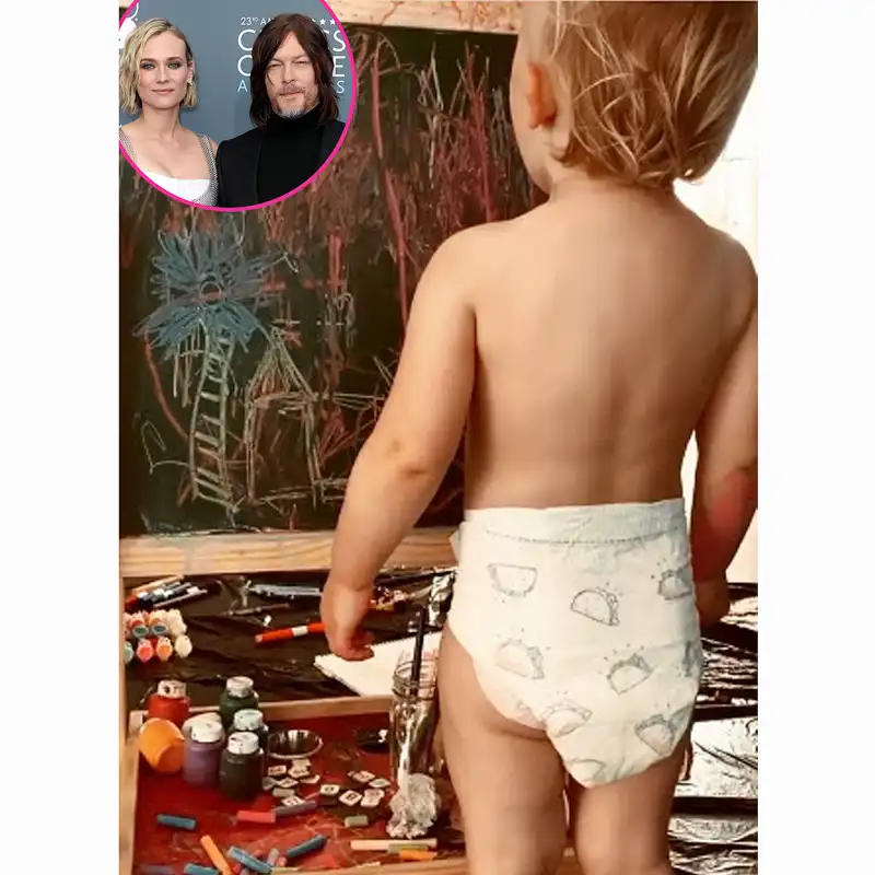 Mini Artist Norman Reedus Diane Kruger Best Moments With Their Daughter