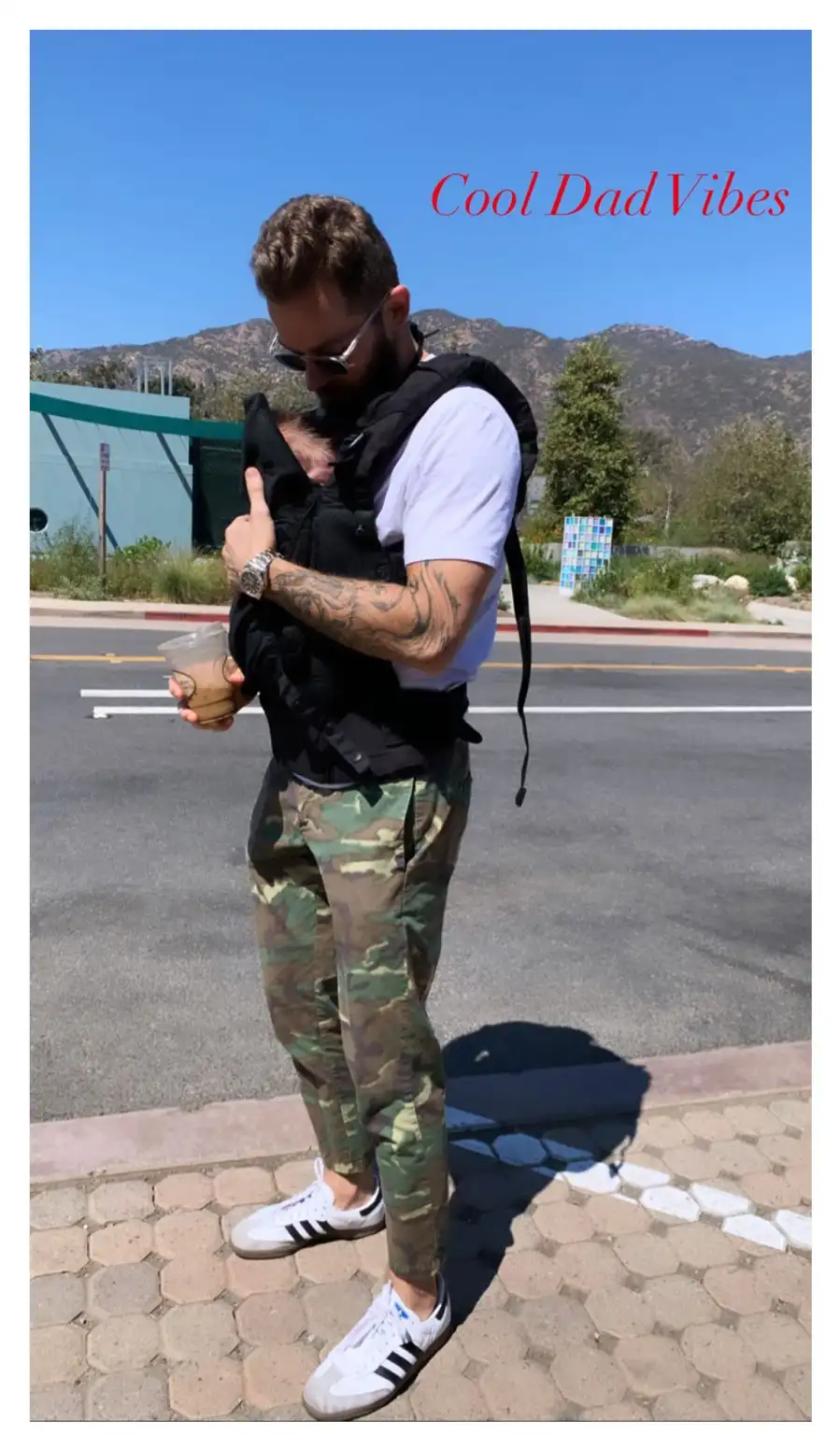Nikki Bella and Artem Chigvintsev Take Matteo to Beach