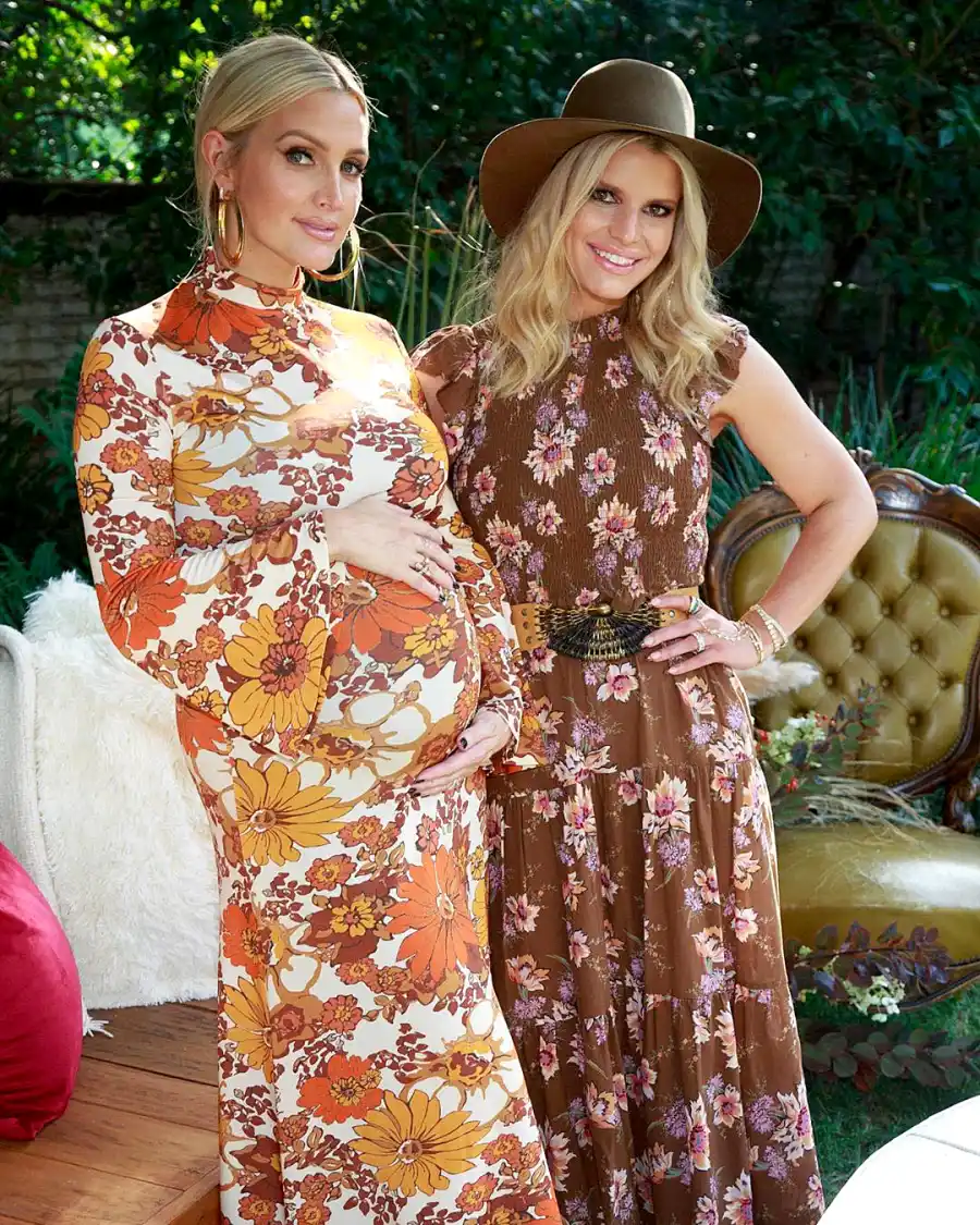 Pregnant Ashlee Simpson Celebrates Baby Shower Ahead 3rd Child With Jessica Simpson