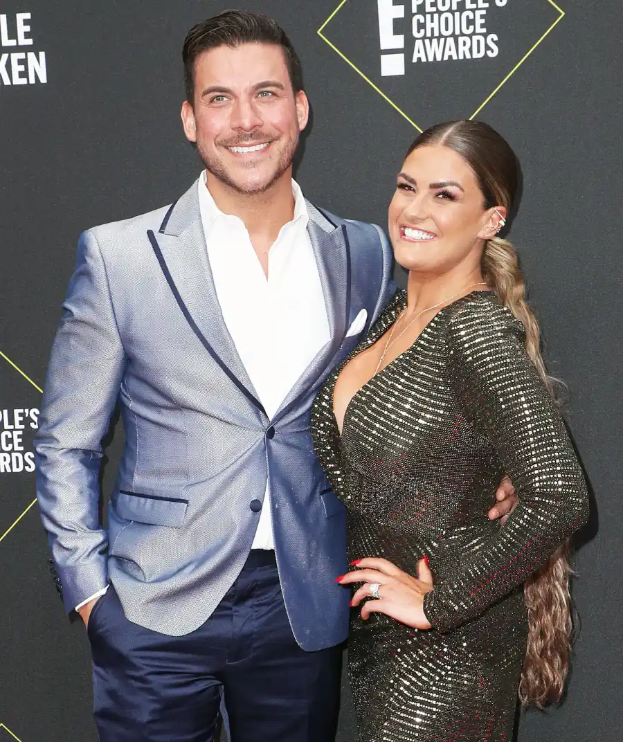 Jax Taylor and Brittany Cartwright at 45th Annual Peoples Choice Awards in 2019 Pregnant Brittany Cartwright and Jax Taylor Quotes About Starting a Family