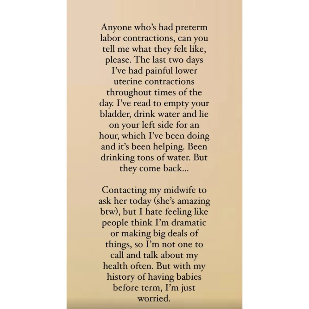 Pregnant Jade Roper Is Worried She&rsquo;s Having Preterm Labor Contractions Ahead of 3rd Baby