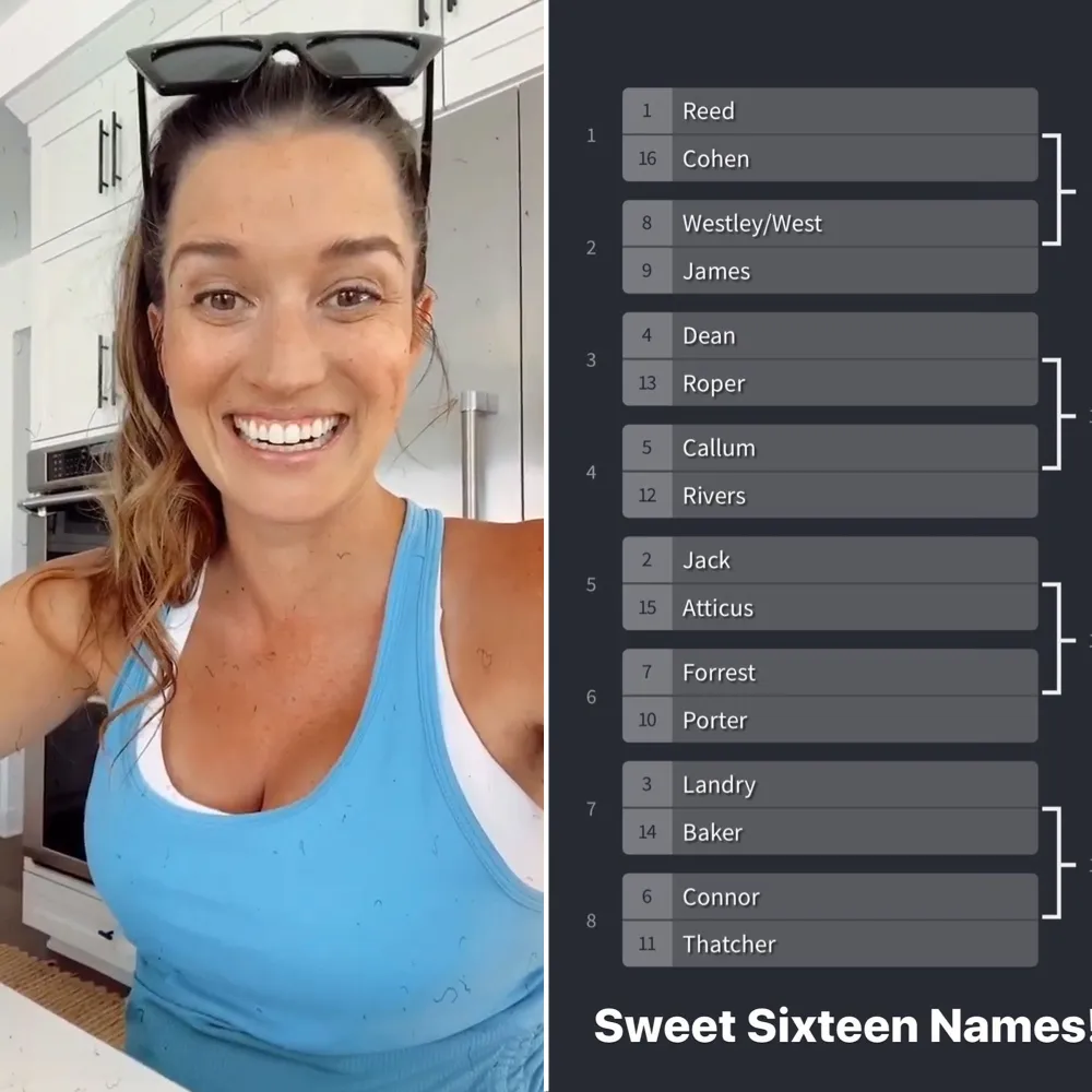 Pregnant Jade Roper Makes Baby Name Bracket