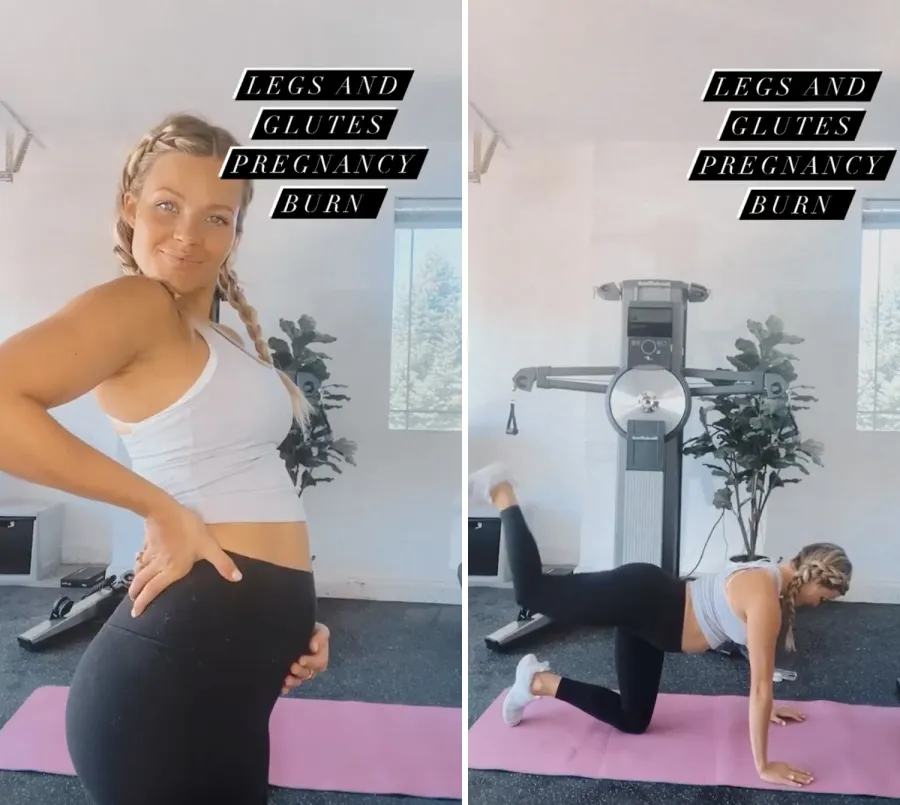 Pregnant Witney Carson Baby Bump